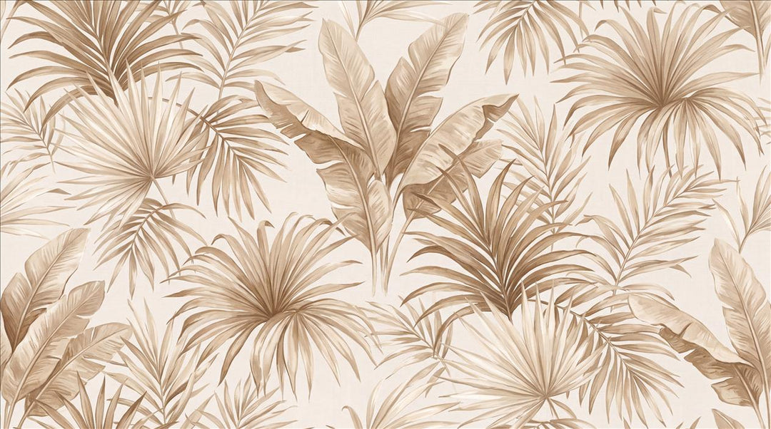 custom botanical neutral interior peel and stick removable non woven vinyl wal main