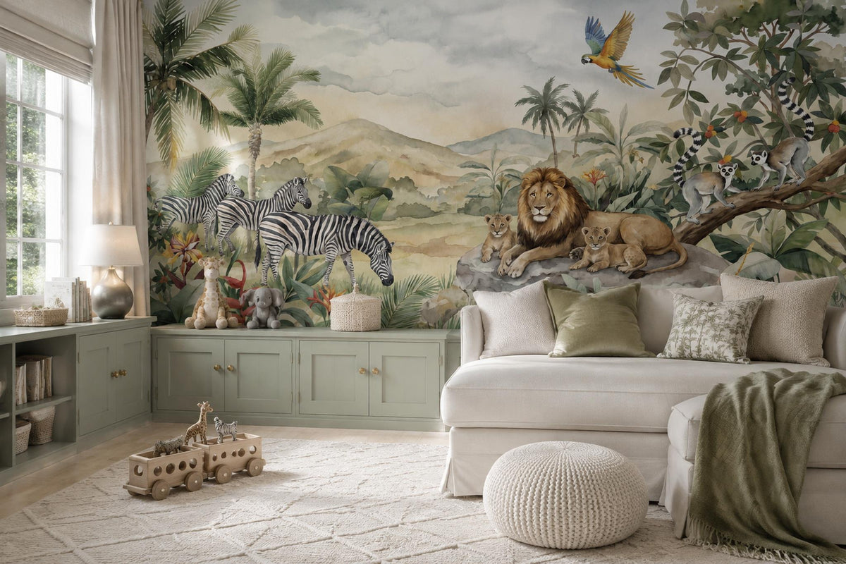 custom botanical neutral interior peel and stick removable non woven vinyl wallp scene