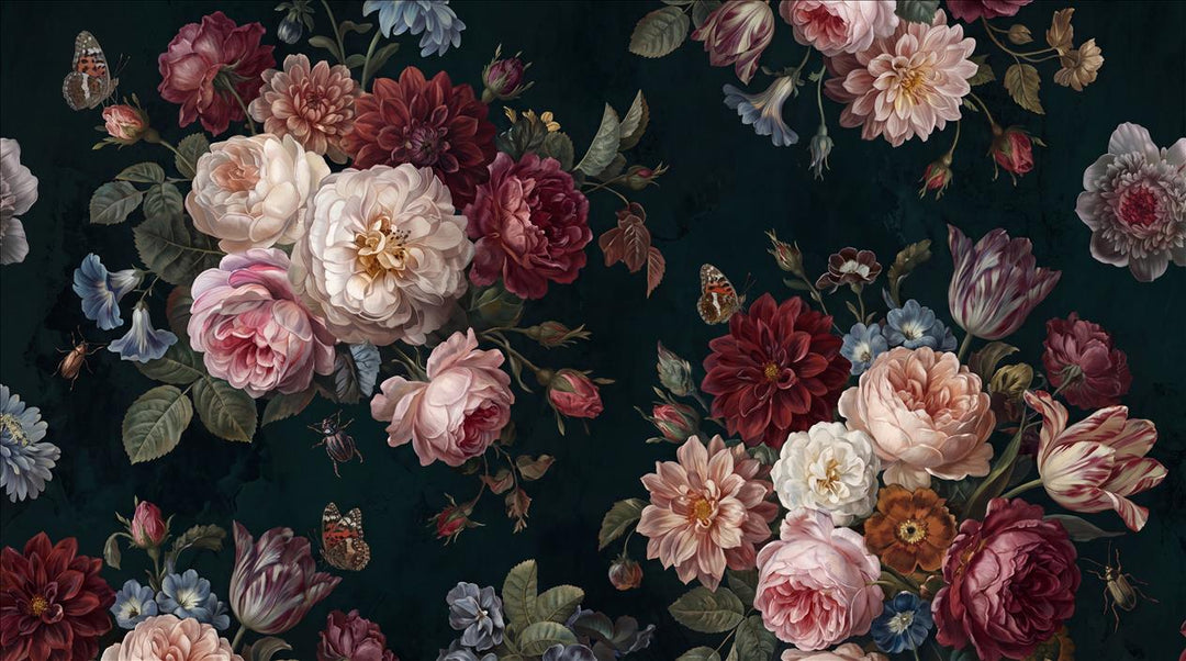 custom botanical neutral interior self adhesive removable non woven vinyl wall main
