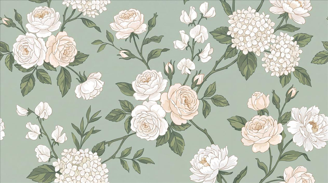 custom botanical neutral interior self adhesive removable non woven vinyl wall main