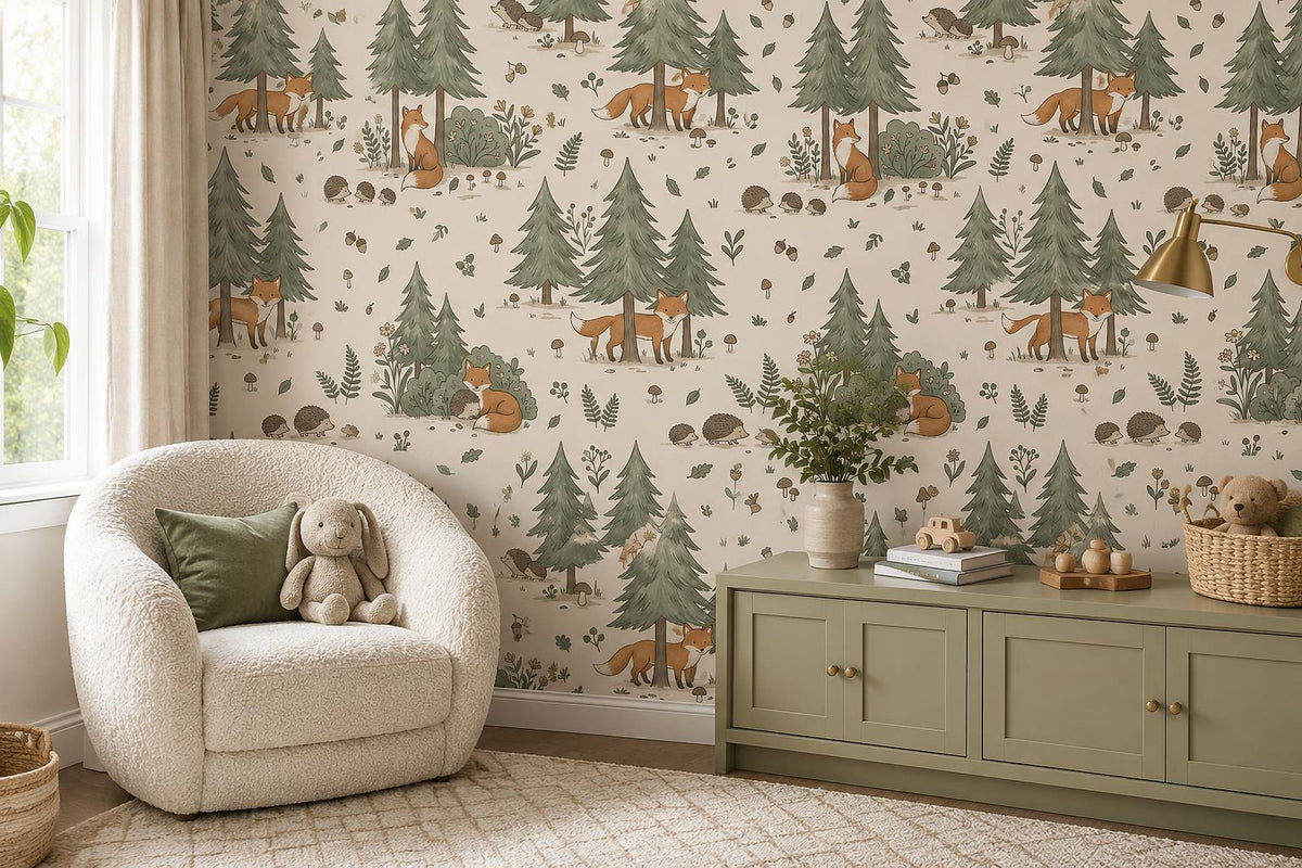 custom botanical neutral interior stick on removable non woven vinyl wallpaper m scene