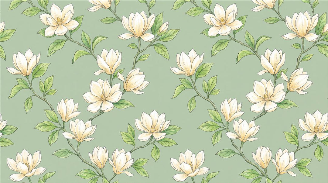 custom botanical neutral interior stick on removable non woven vinyl wallpaper main