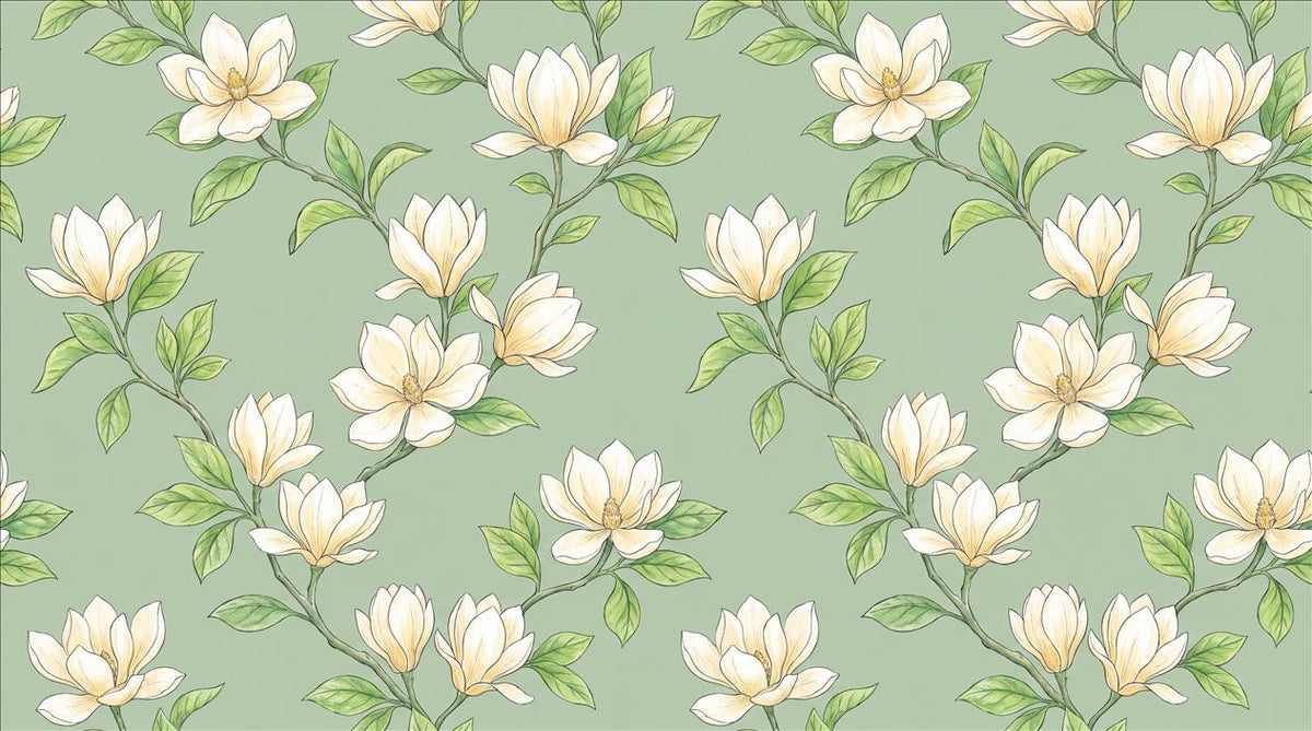 custom botanical neutral interior stick on removable non woven vinyl wallpaper main