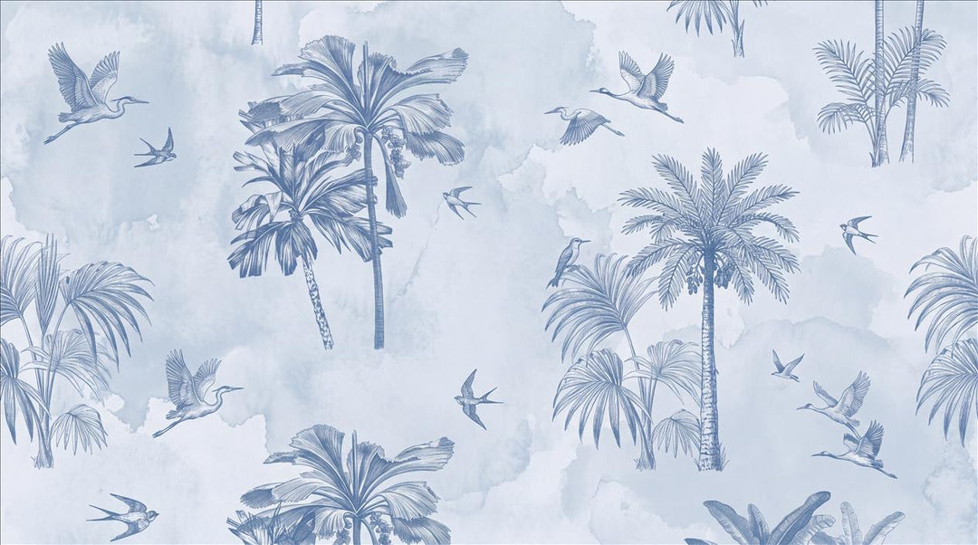 custom botanical neutral interior stick on removable non woven vinyl wallpaper main
