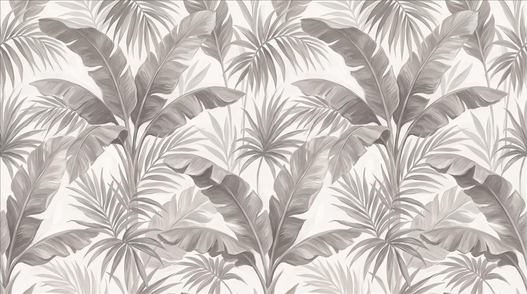 custom botanical neutral interior stick on removable non woven vinyl wallpaper main