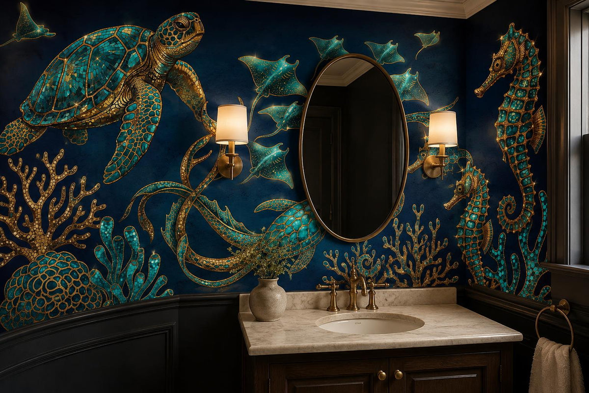 custom botanical neutral kids room peel and stick removable non woven vinyl wall scene
