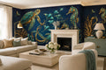 Navy Sea Turtle Underwater Wallpaper Mural