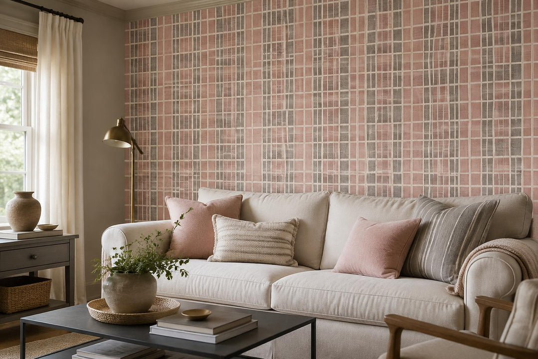 custom botanical neutral living room peel and stick removable non woven vinyl wa scene