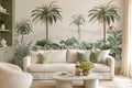Green Palm Trees Wallpaper Mural