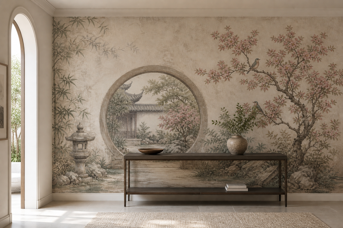 Brown Design Wallpaper Mural product view