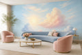 Blush Reading Nook Wallpaper Mural