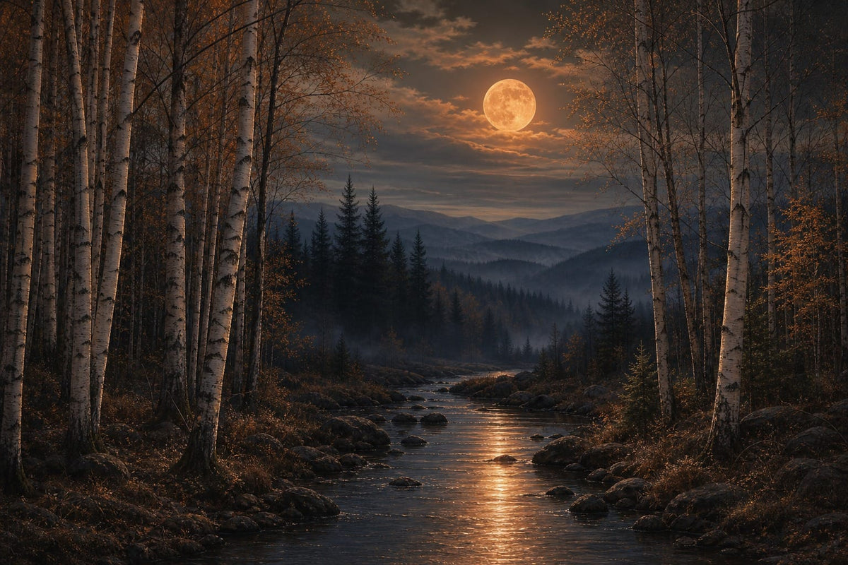 Copper Moon Wallpaper Mural product view