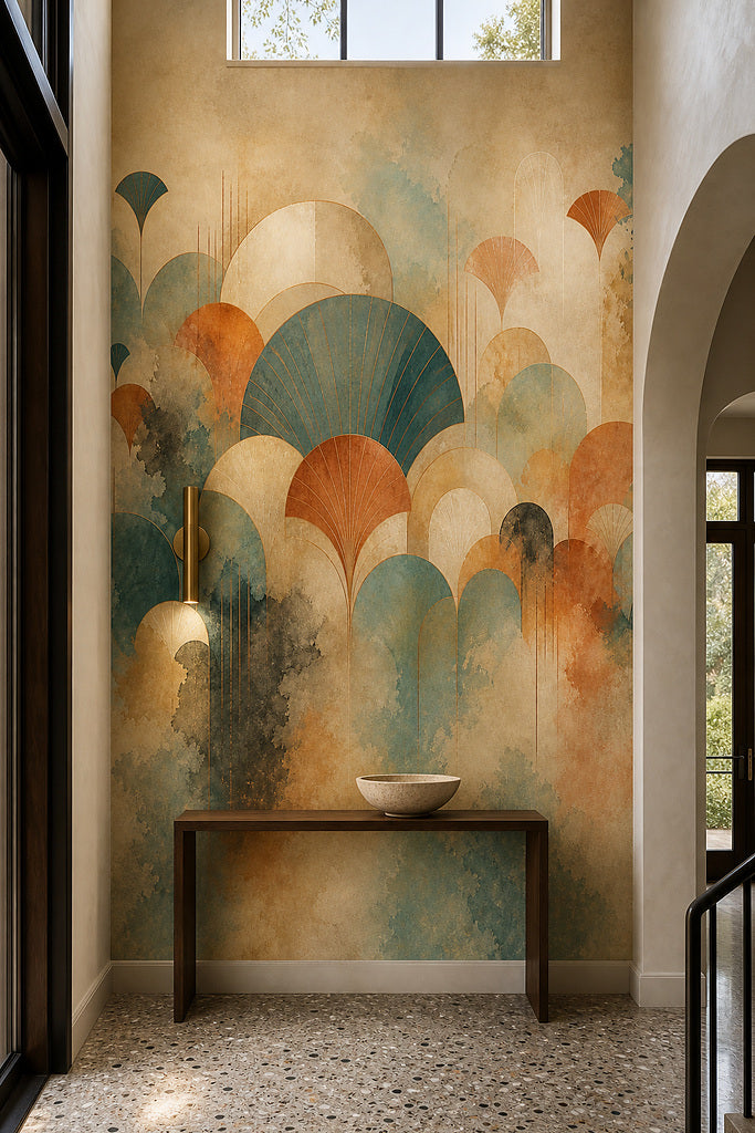 Copper Bar Wallpaper Mural product view