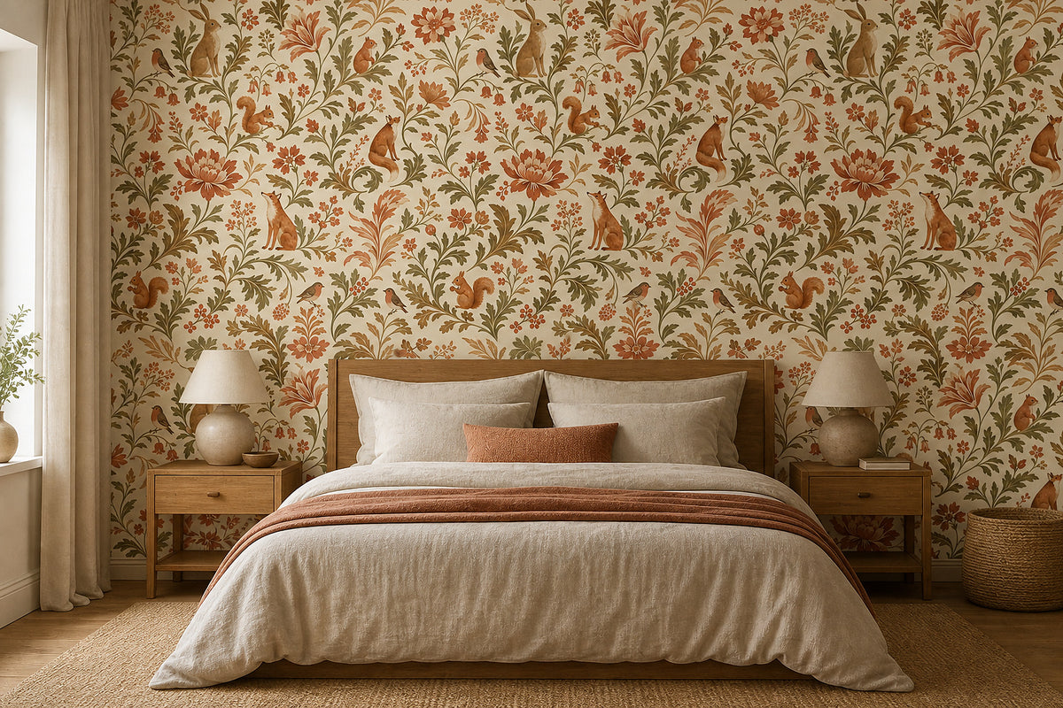Cream Design Wallpaper Mural product view