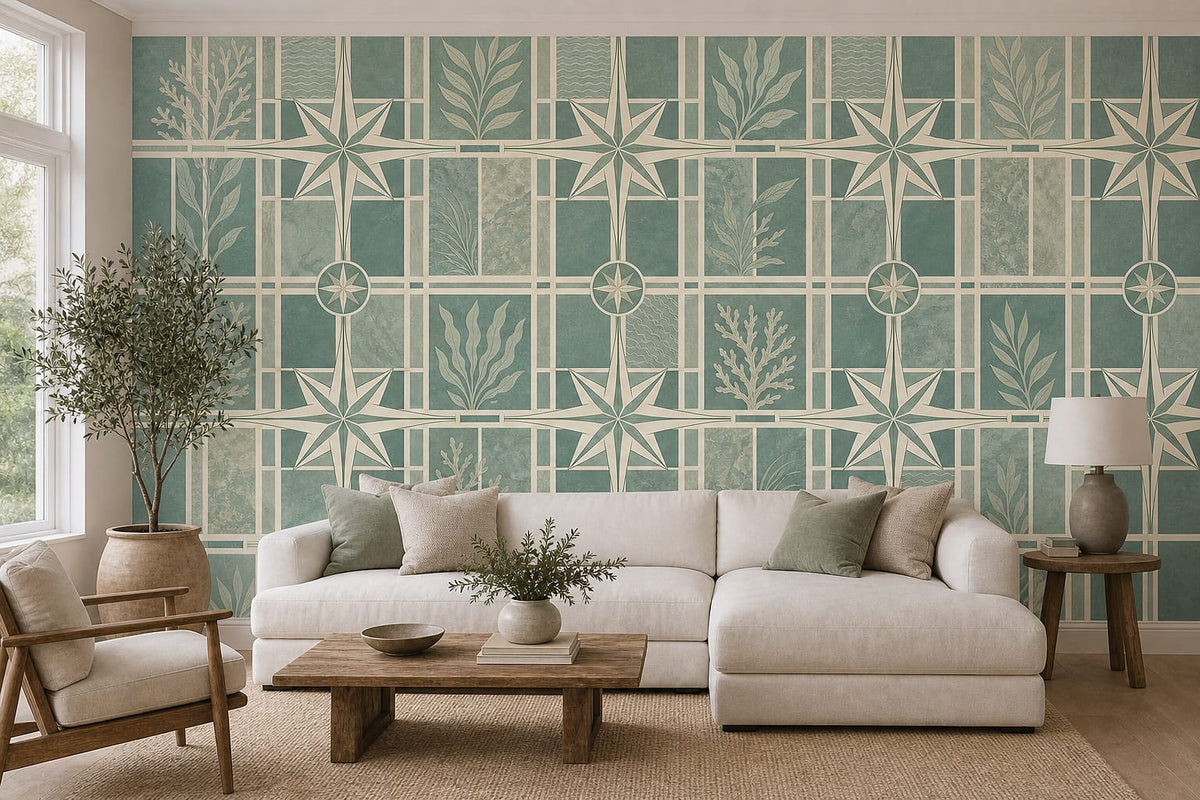 Cream Design Wallpaper Mural product view