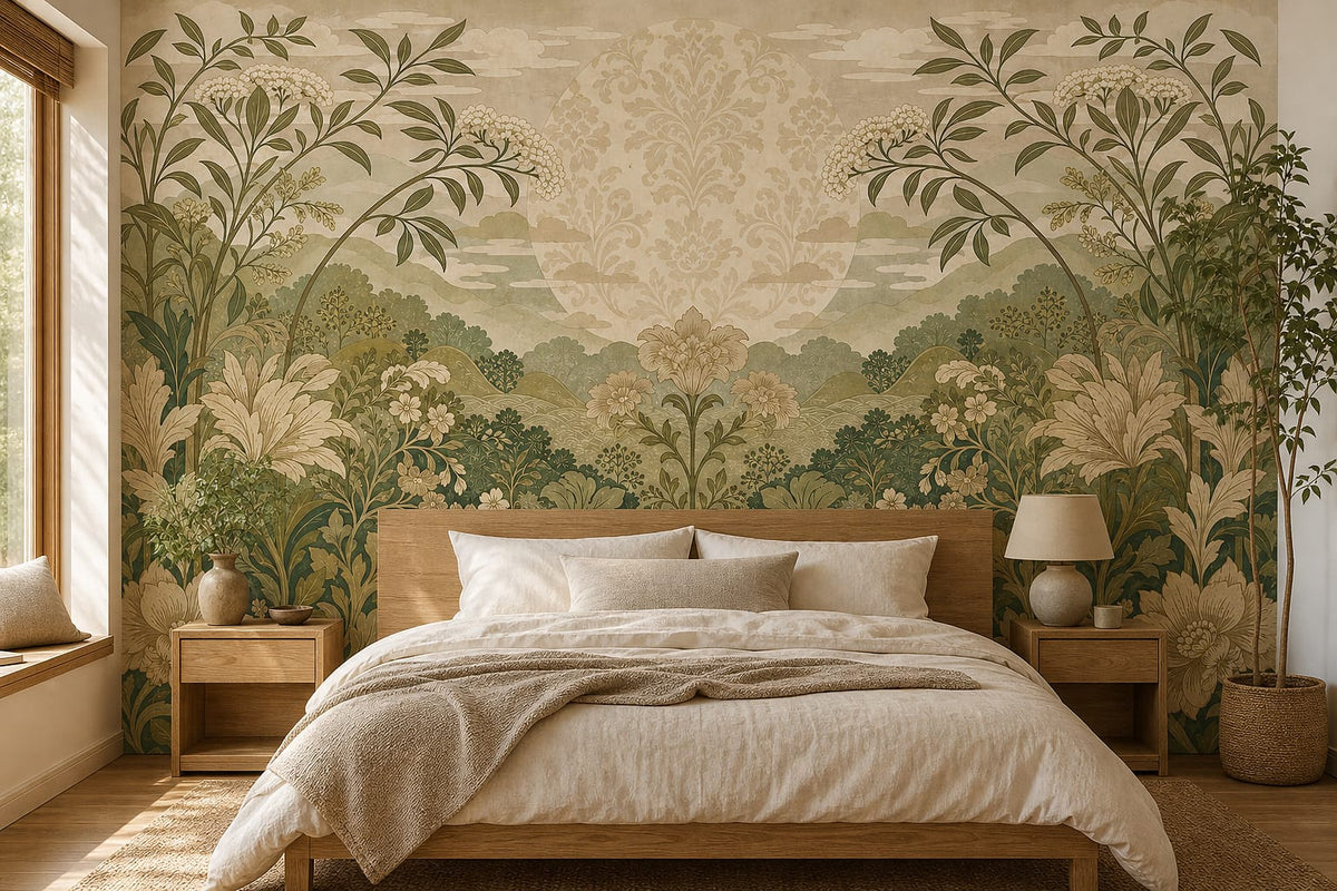 Cream Design Wallpaper Mural product view