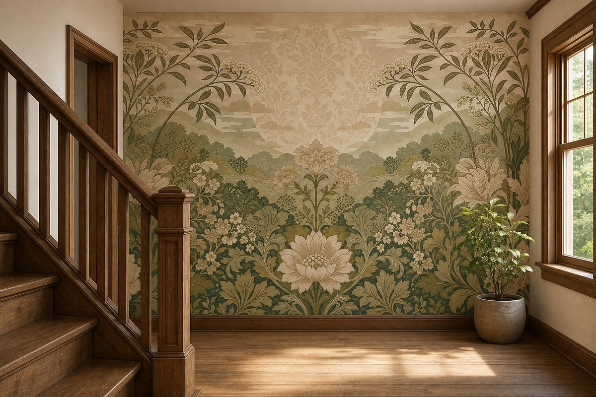 Cream Design Wallpaper Mural product view