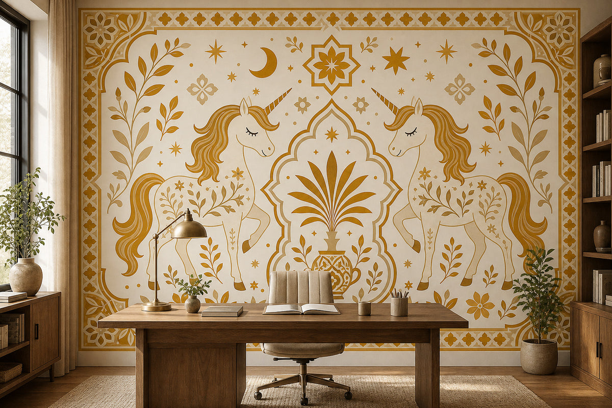 Cream Design Wallpaper Mural product view