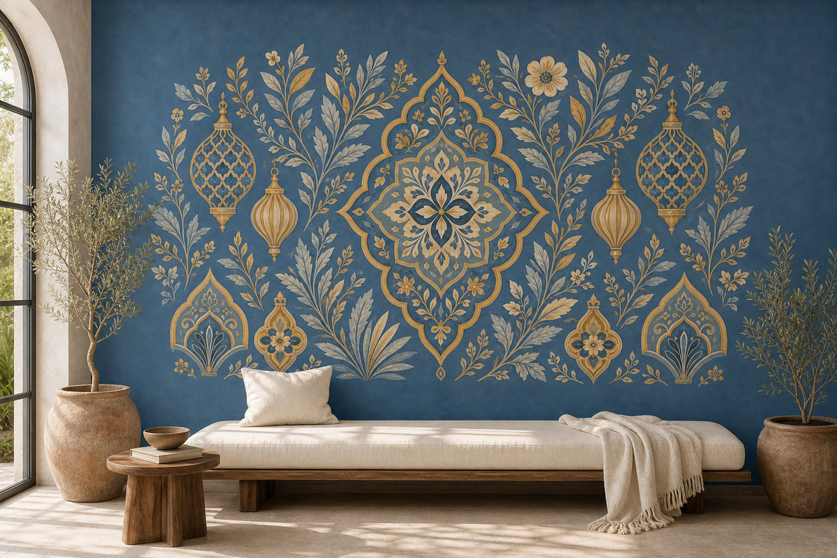 Cream Design Wallpaper Mural product view