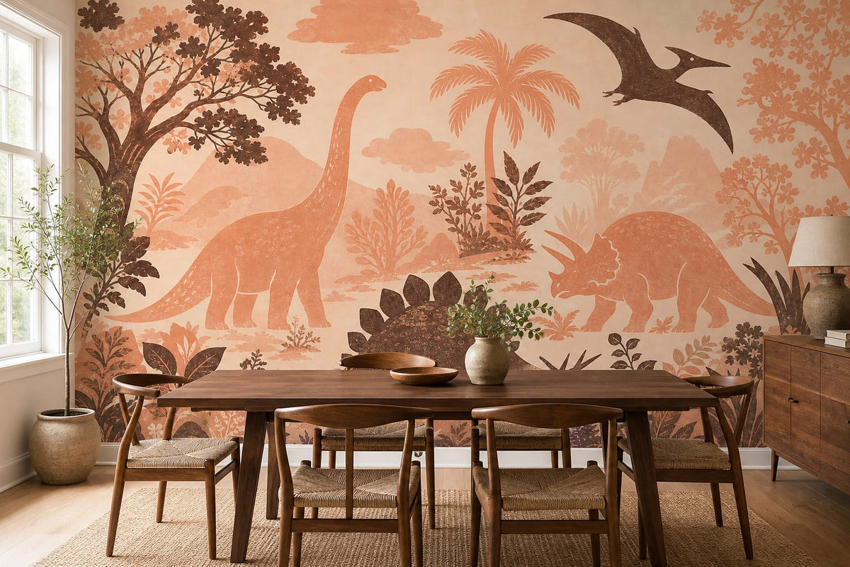 Cream Design Wallpaper Mural product view
