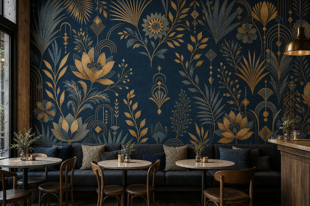 Cream Design Wallpaper Mural product view