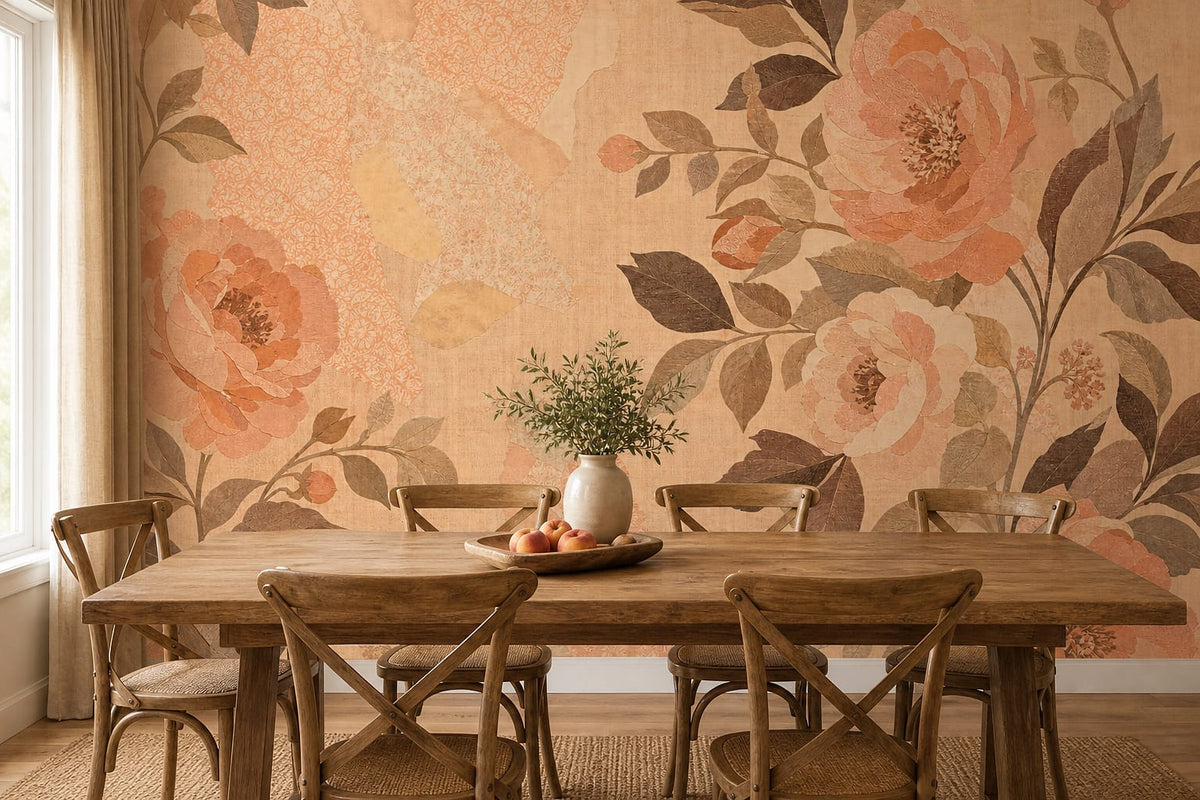 Cream Design Wallpaper Mural product view