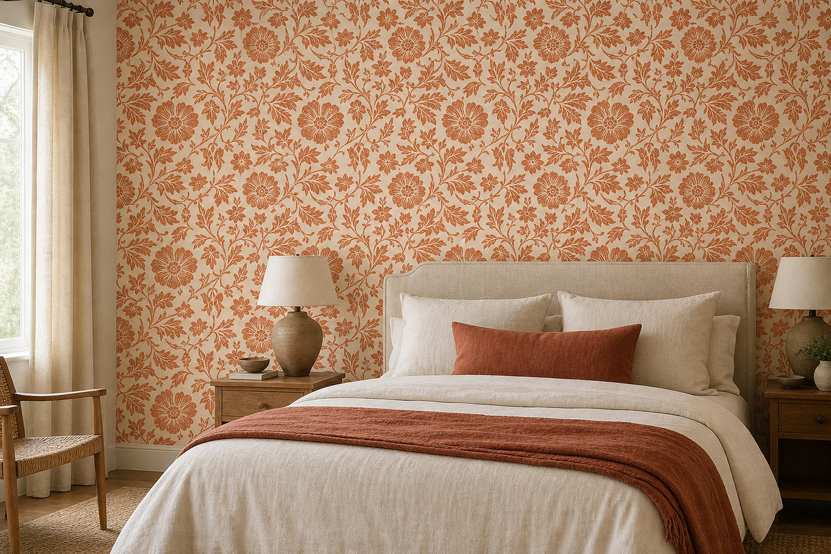 Cream Design Wallpaper Mural product view