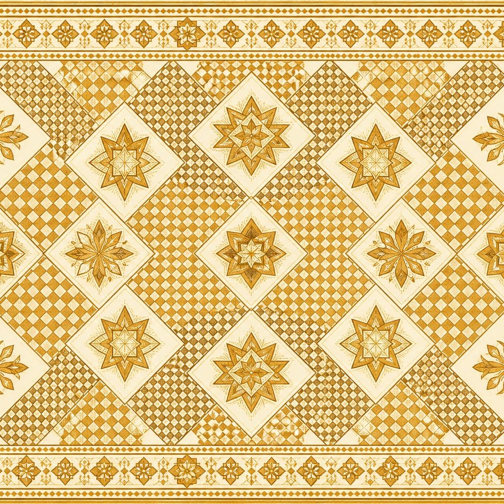Cream Design Wallpaper Mural product view