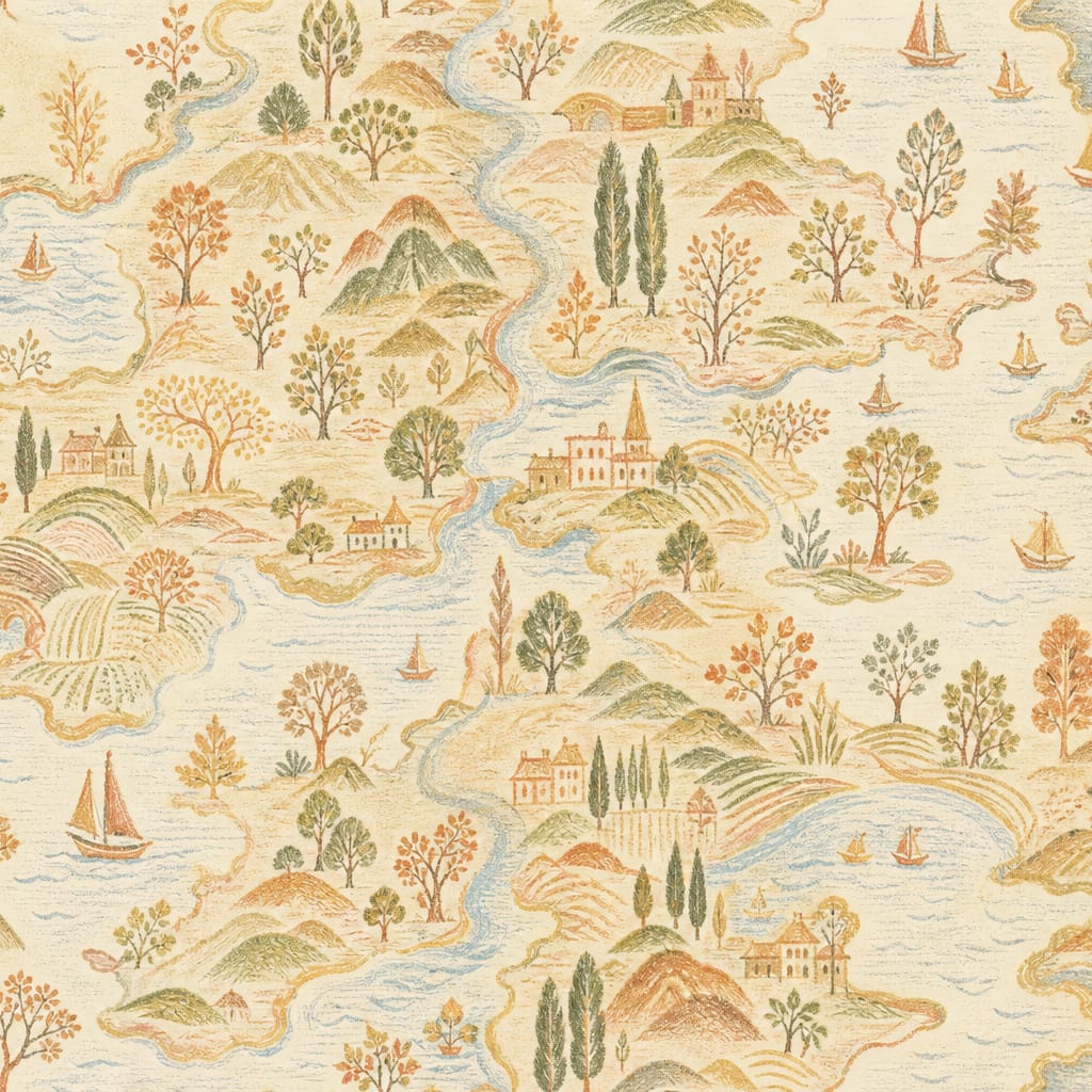 Cream Design Wallpaper Mural product view