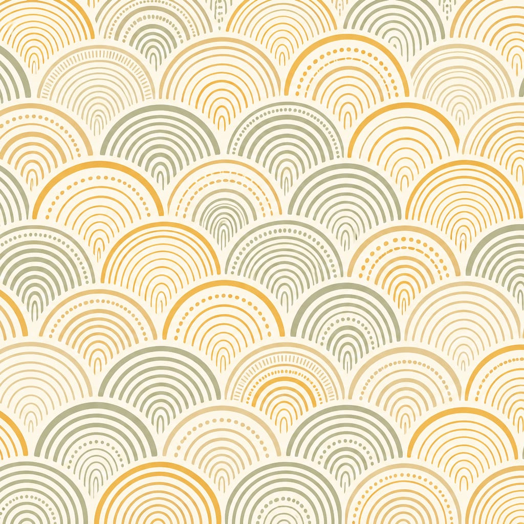 Cream Design Wallpaper Mural product view