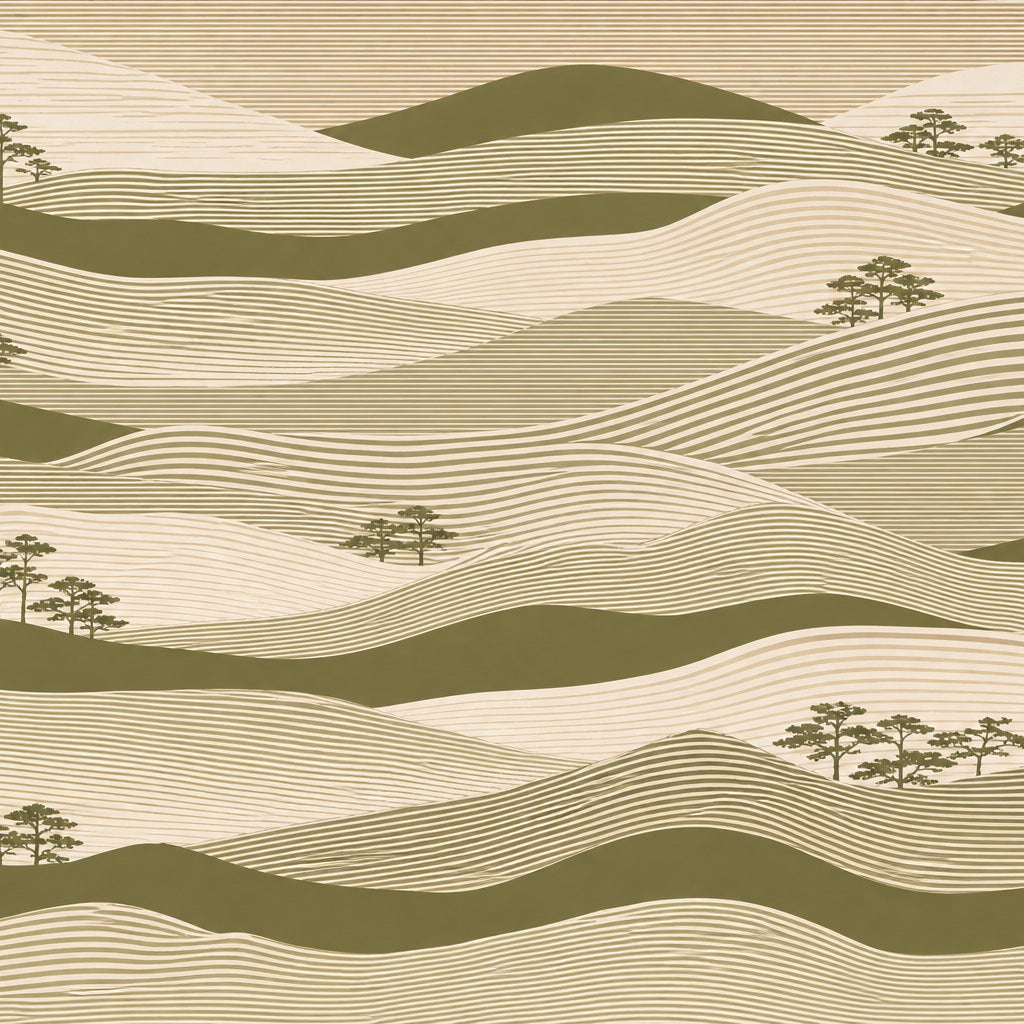 Cream Design Wallpaper Mural product view