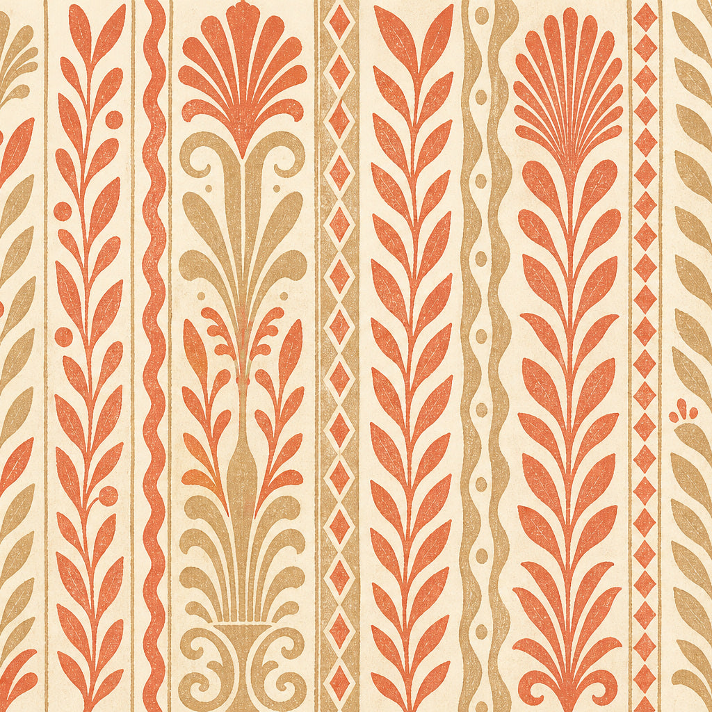 Cream Design Wallpaper Mural product view