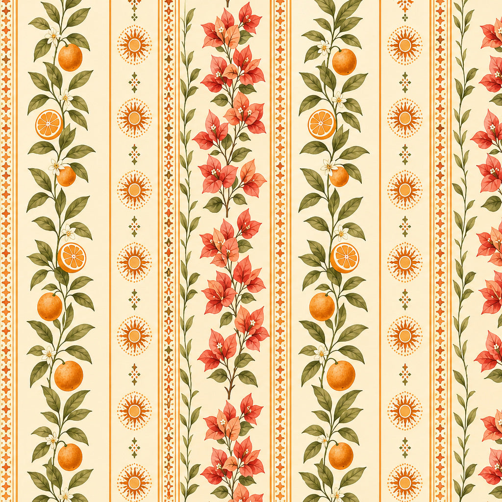 Cream Design Wallpaper Mural product view