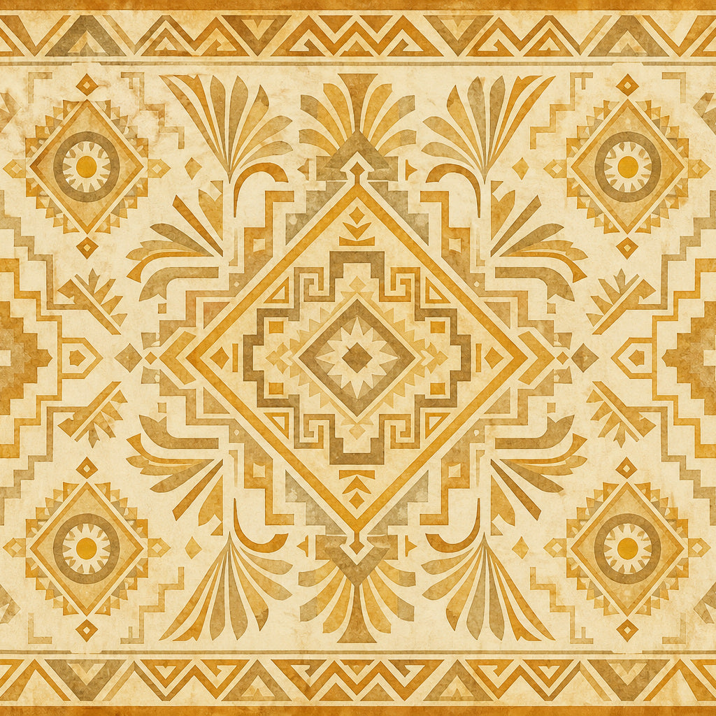Cream Design Wallpaper Mural product view