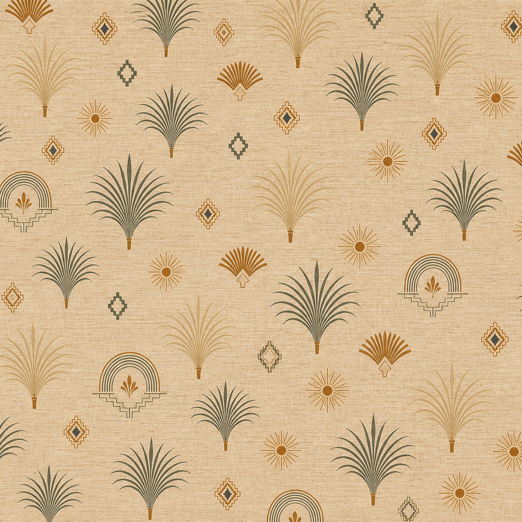 Cream Design Wallpaper Mural product view