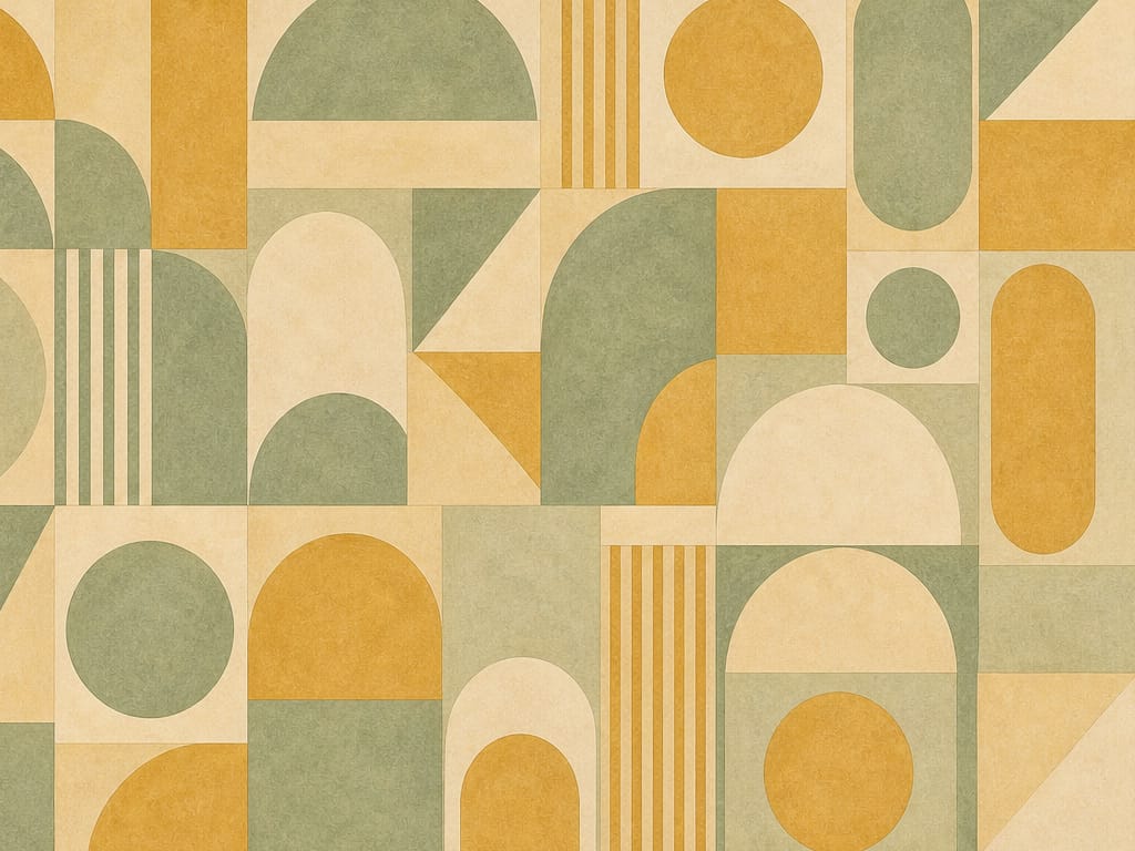 Cream Design Wallpaper Mural product view