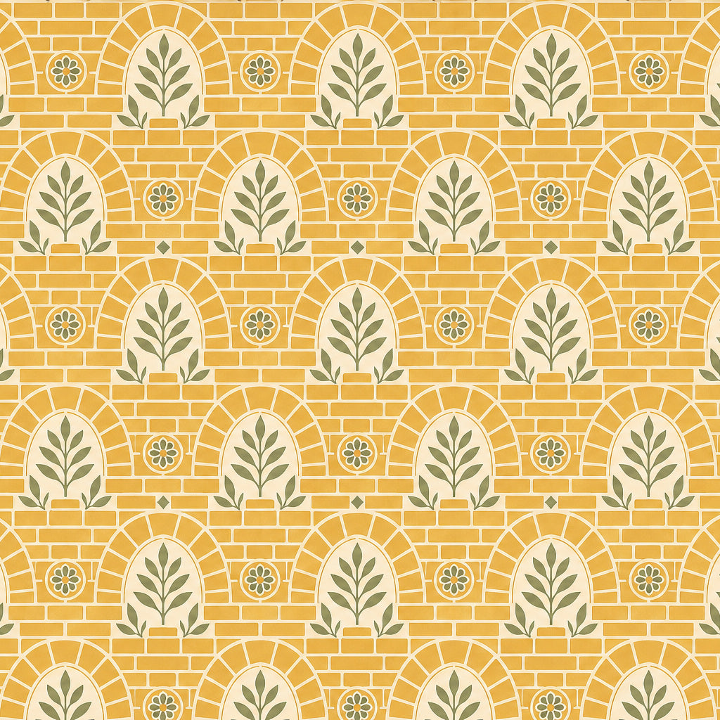 Cream Design Wallpaper Mural product view