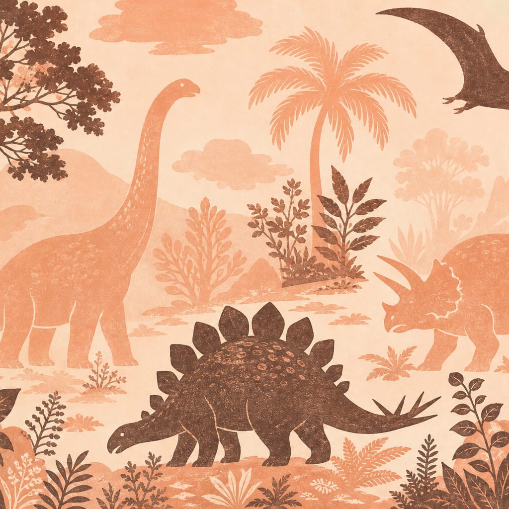 Cream Design Wallpaper Mural product view