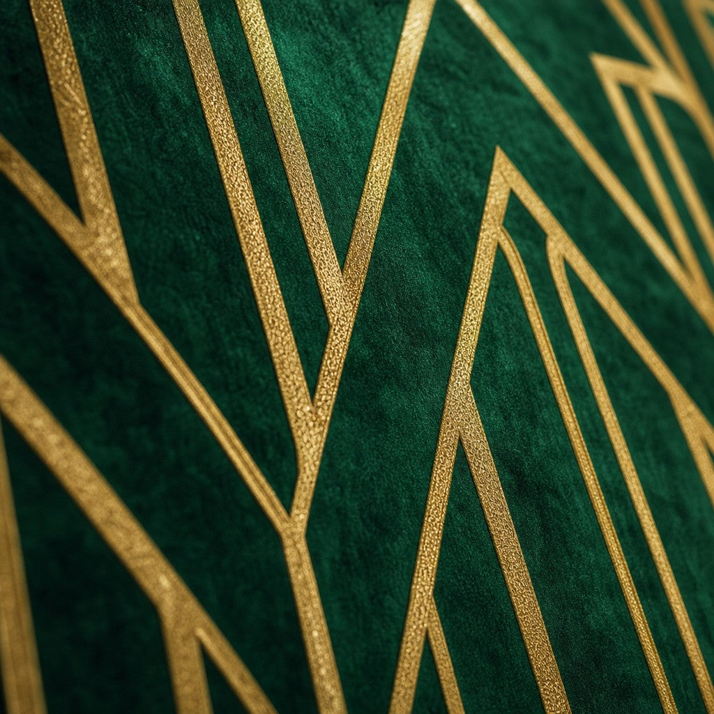 Emerald Velvet Wallpaper Mural product view