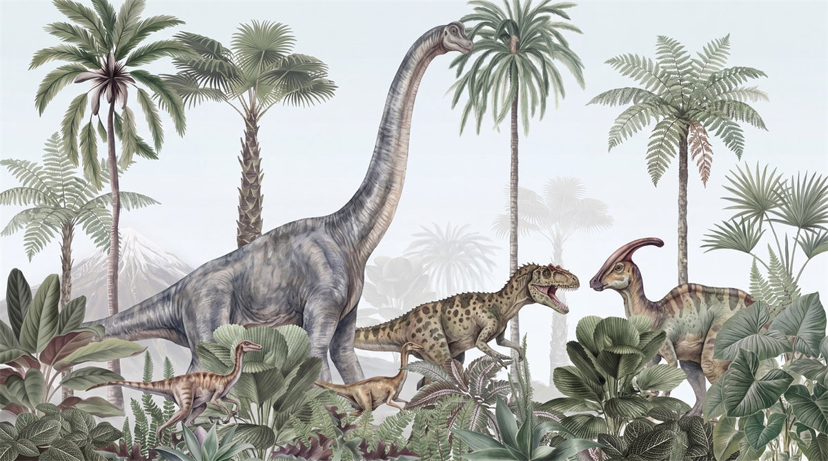 custom gray dinosaur wallpaper mural wall stick on non woven vinyl removable main