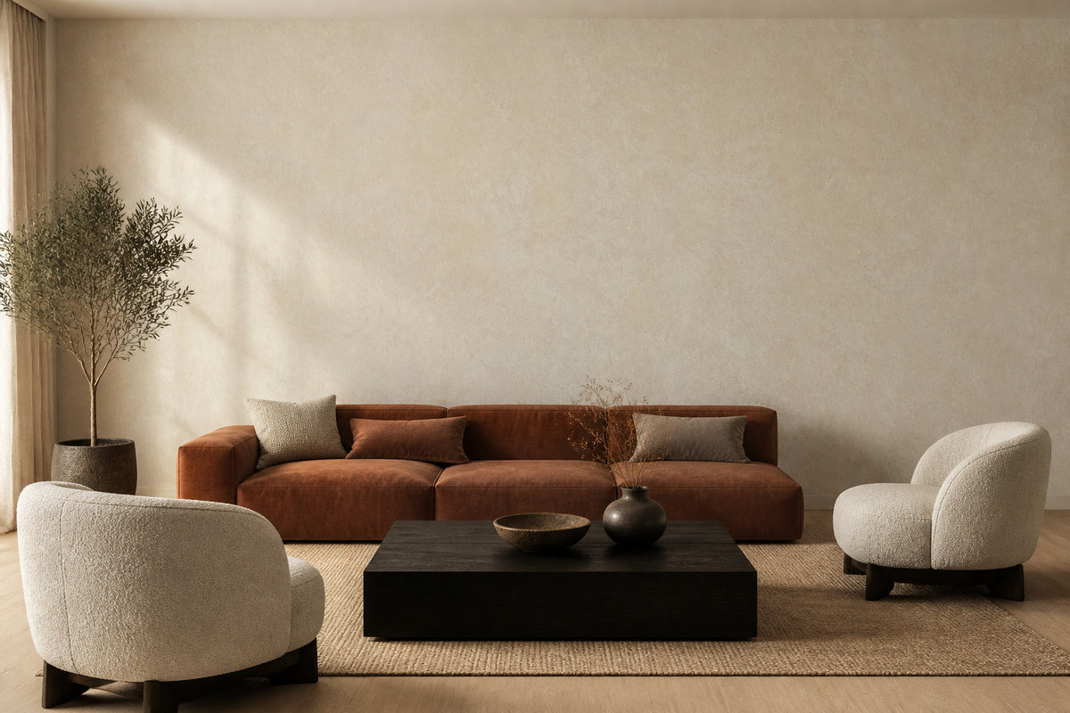 Gray Japandi Wallpaper Mural product view