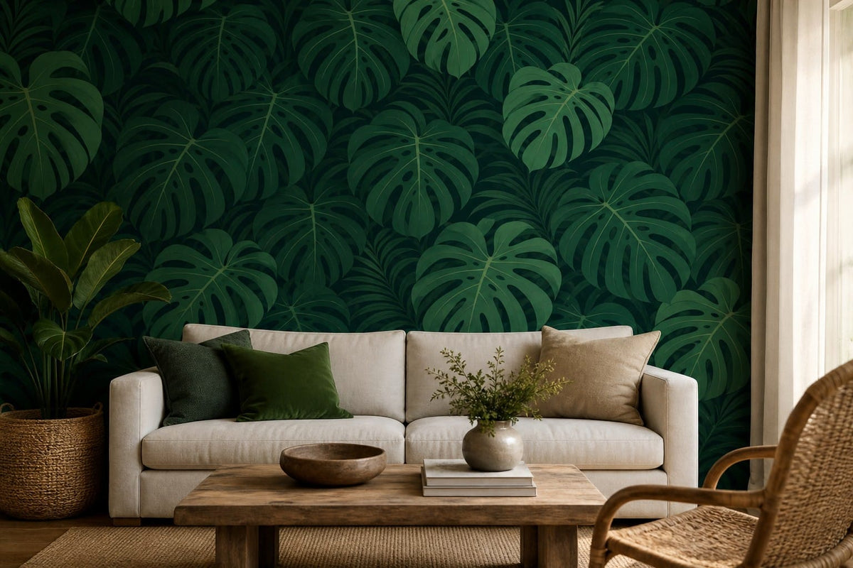 Green Canopy Wallpaper Mural product view
