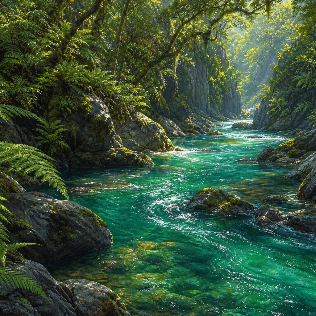 Green Design Wallpaper Mural product view