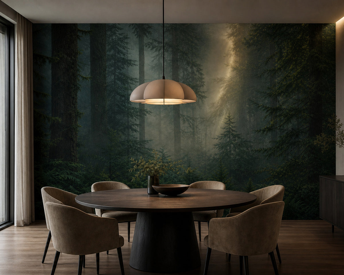 Green Design Wallpaper Mural product view