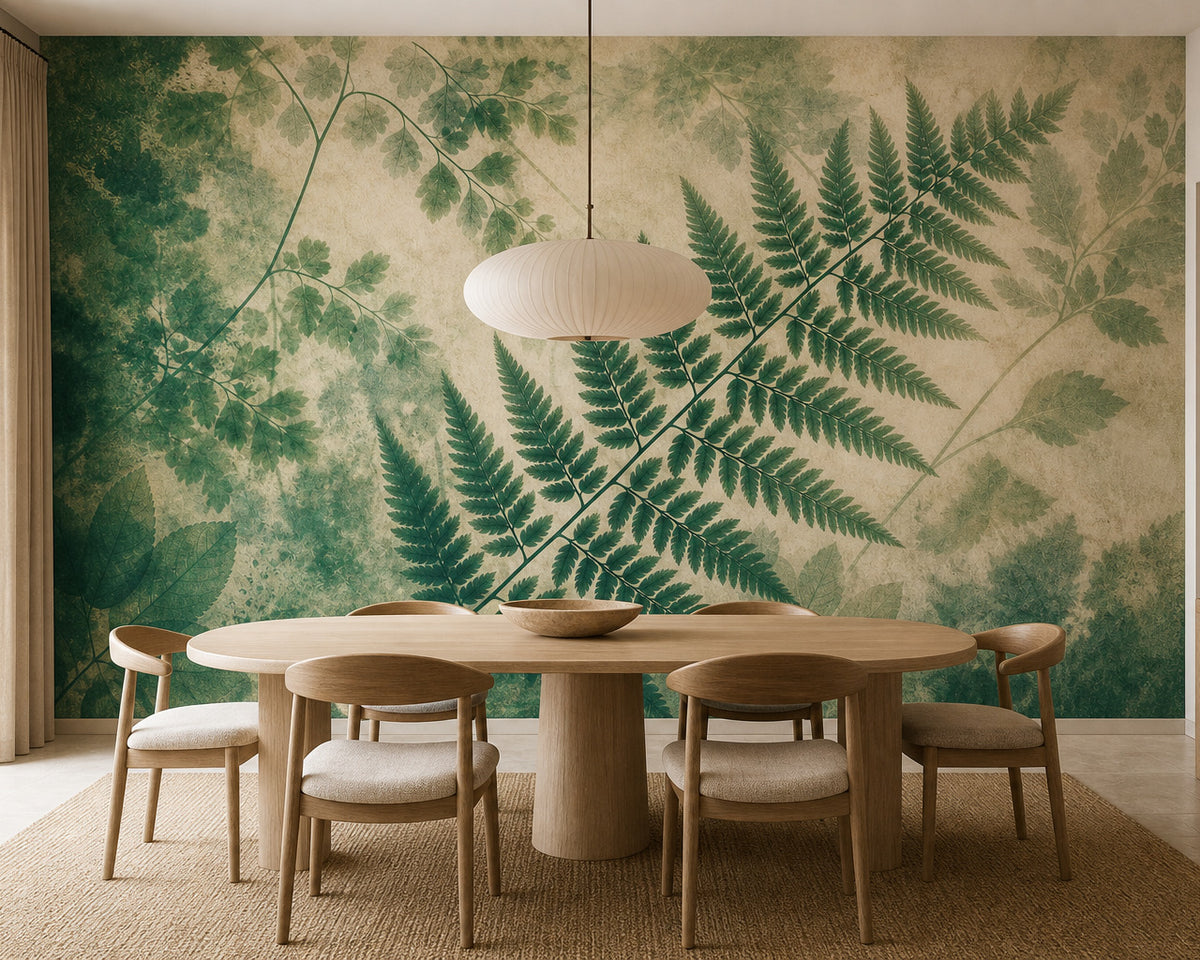 Green Design Wallpaper Mural product view