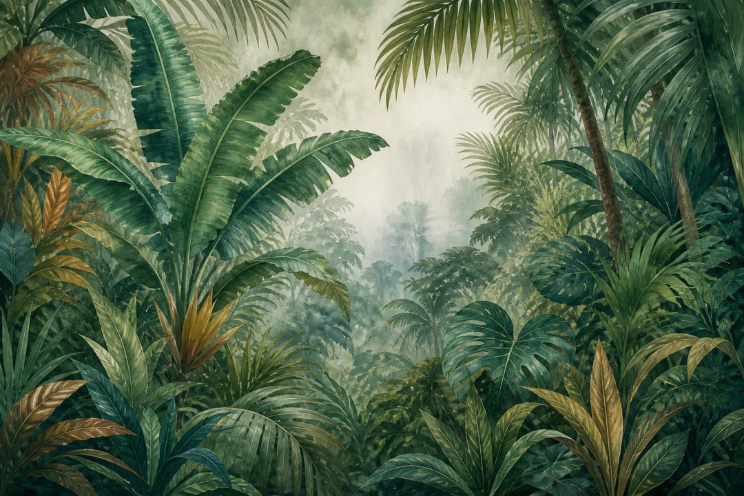 Green Design Wallpaper Mural product view