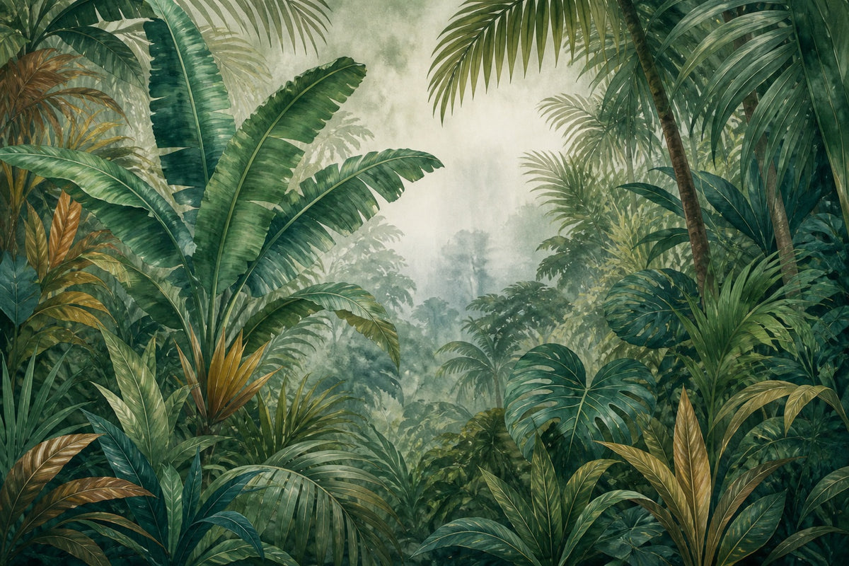 Green Design Wallpaper Mural product view