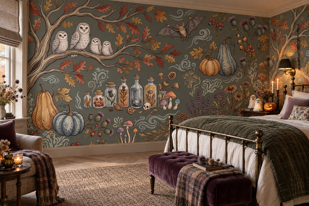custom grey owls wallpaper mural bedroom self adhesive non woven vinyl removable