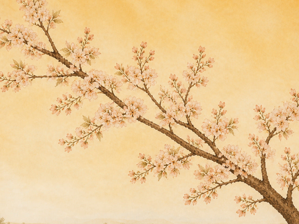 Honey Cherry Wallpaper Mural product view