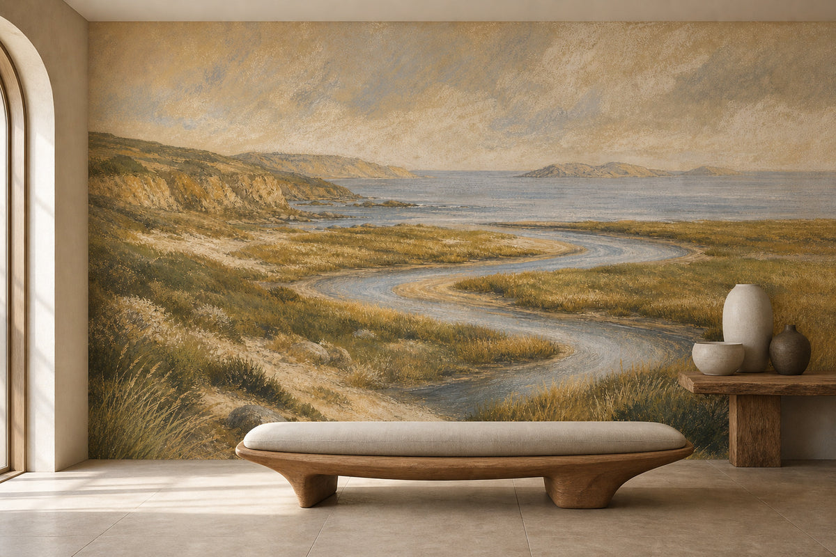 Honey Ocean Wallpaper Mural product view